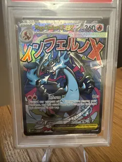 2025 Pokemon Mega Charizard x 023 UPC PSA 10 Gem Mint Black Star Promo Card - Image 2