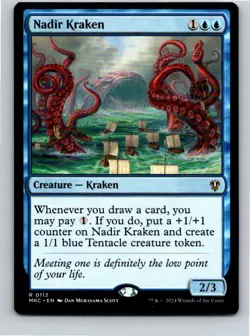Magic the Gathering Nadir Kraken Murders at Karlov Manor Commander MTG - Image 1