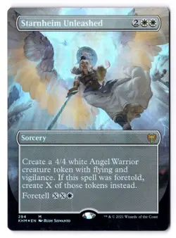 Starnheim Unleashed LP* FOIL BORDERLESS Kaldheim ENGLISH 294 mtg -UnltdCards - Image 1