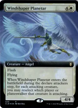 Windshaper Planetar NM/M* FOIL EXTENDED Commander Baldur's Gate 559 -UnltdCards - Image 1