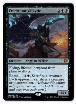 Eradicator Valkyrie NM* FOIL Kaldheim ENGLISH 094/285 mtg -UnltdCards - Image 1
