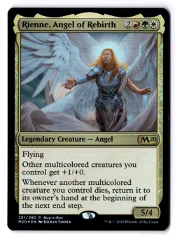 Rienne, Angel Of Rebirth NM* FOIL PROMO Core Set 2020 M20 281/280 -UnltdCards - Image 1