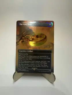 MTG The One Ring *BORDERLESS FOIL* The Lord of the Rings 451 Pack Fresh - Image 1