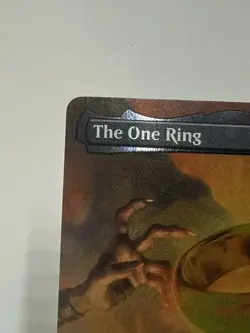 MTG The One Ring *BORDERLESS FOIL* The Lord of the Rings 451 Pack Fresh - Image 2