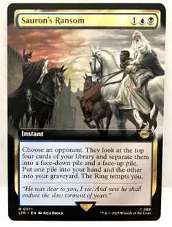 Sauron's Ransom[Extended Art-Regular] Universes Beyond:The Lord of the Rings NM - Image 1