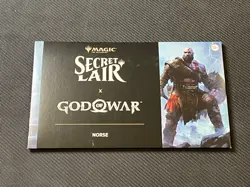 MTG Secret Lair x God of War: Norse Magic the Gathering NEW FACTORY SEALED - Image 1