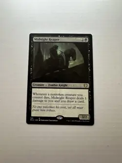 Midnight Reaper LP Commander: Innistrad: Midnight Hunt Magic The Gathering Mtg - Image 1
