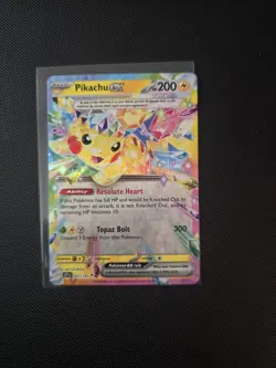 Pikachu Ex 57/191 Double Rare Pokemon Surging Sparks - Image 1