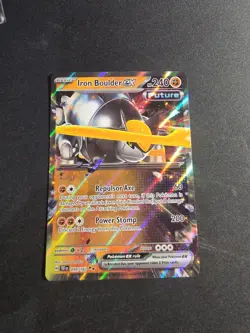 Pokemon TCG Iron Boulder ex 99/162 Temporal Forces NM - Image 1