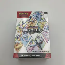Pokemon TCG Prismatic Evolutions Booster Bundle (includes 6 Booster Packs) - Image 1