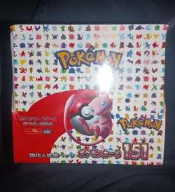 Pokemon Booster Box FAKE Scarlet And Violet 151 Fake Not Real - Image 1