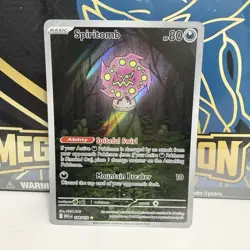 Spiritomb 148/132 Me01: Mega Evolution Holo Illustration Rare NM Pokemon TCG - Image 1