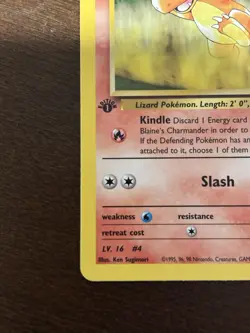 Pokemon TCG Blaine's Charmander Gym Challenge 61/132 1st Edition Common 50 HP - Image 2