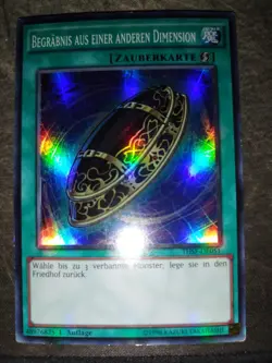 YuGiOh Begrabnis aus einer anderen Dimension THSF-DE051 Super Rare 1. Excellent- - Image 1
