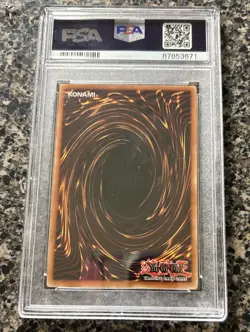 2002 Yu-Gi-Oh LOB right Leg of the Forbidden One PSA 9 - Image 2