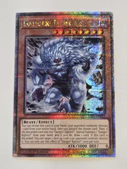 Danger! Bigfoot! (Alt Art) RA03-EN019 Quarter Century Secret Rare Yugioh Bonanza - Image 1