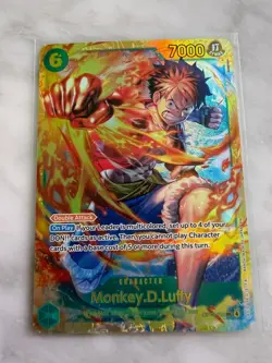 One Piece OP-13 Carrying On His Will Monkey .D. Luffy OP13-118 SEC - Image 1