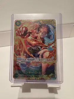 Monkey D. Luffy OP13-118 SEC Carrying on His Will ONE PIECE Card Game Japanese - Image 1