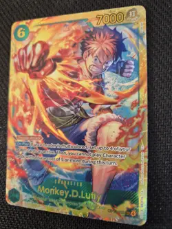 MONKEY D LUFFY - One Piece OP13-118 - SEC Secret Rare - Carrying On His Will - Image 2