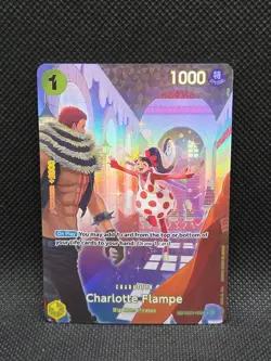 One Piece Charlotte Flampe (SP) (EB01-056/101) EB01 Memorial Collection NM FOIL - Image 1