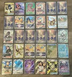 Lot Of 70 Pokemon Cards Illustration V Full Art Trainer Holofoil Pokemon TCG - Image 1