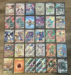 Lot Of 70 Pokemon Cards Illustration V Full Art Trainer Holofoil Pokemon TCG - Image 2