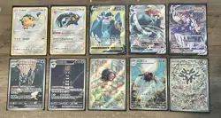 Lot Of 70 Pokemon Cards Illustration V Full Art Trainer Holofoil Pokemon TCG - Image 3