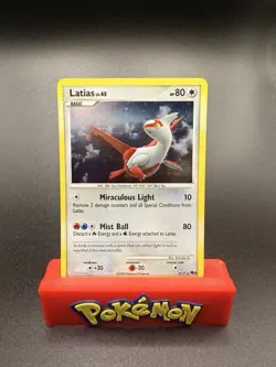 Latias - 3/17 - Holo Rare NM Promo Pokemon Card Promo Pop Series 7 - Image 1