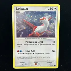 Pokemon Latias 3/17 POP Series 7 Promo Holo Rare MP/HP TCG - Image 1