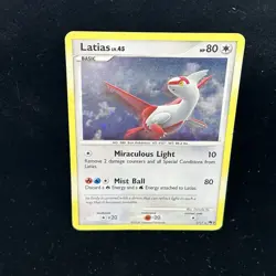 Pokemon Latias 3/17 POP Series 7 Promo Holo Rare MP/HP TCG - Image 2