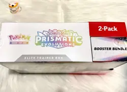 🔥Pokemon TCG PRISMATIC EVOLUTIONS Costco Bundle ETB + BOOSTER BUNDLE🔥 - Image 3