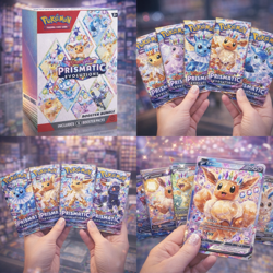Pokemon TCG: S&V Prismatic Evolutions Factory Sealed Booster Bundle Box - Image 4