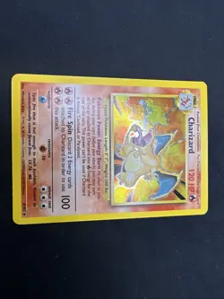 Charizard Pokemon Card TCG Base Holo Rare 4/102 Vintage 1999 WOTC LP- MP+ - Image 2