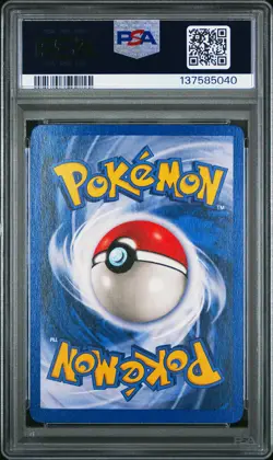 2000 POKEMON GYM HEROES 1ST EDITION #33 ROCKET'S SNORLAX PSA 7 - Image 2