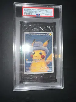 PSA 10 SEALED VAN GOGH PIKACHU WITH GREY FELT HAT SVPen 085 PROMO POP 1496 in🌍 - Image 4