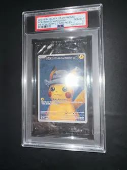 PSA 10 SEALED VAN GOGH PIKACHU WITH GREY FELT HAT SVPen 085 PROMO POP 1496 in🌍 - Image 5