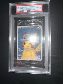 PSA 10 SEALED VAN GOGH PIKACHU WITH GREY FELT HAT SVPen 085 PROMO POP 1496 in🌍 - Image 5