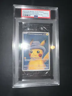 PSA 10 SEALED VAN GOGH PIKACHU WITH GREY FELT HAT SVPen 085 PROMO POP 1496 in🌍 - Image 4