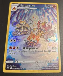 Pokemon Magmortar GG03/GG70 Ultra Rare Crown Zenith Galarian Gallery Full Art NM - Image 2