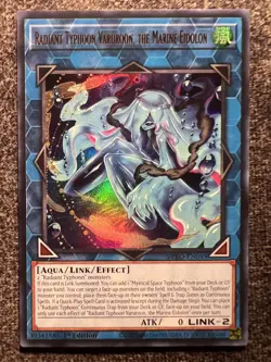 Yugioh Radiant Typhoon Varuroon, the Marine Eidolon BPRO-EN049 Ultra Rare NM - Image 1
