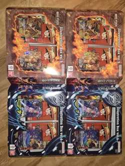 One Piece Illustration Box Vol 5 and Vol 6 New Factory Sealed 2 Of Each 4 Total - Image 1
