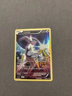 Pokemon Arceus XY116 Black Star Promo Full Art Near Mint Condition - Image 1