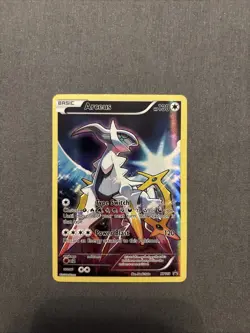 Pokemon Arceus XY116 Black Star Promo Full Art Near Mint Condition - Image 2