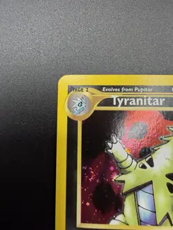 Tyranitar 12/75 Neo Discovery 2001 Holo Rare WOTC Pokemon Card TCG - Image 5