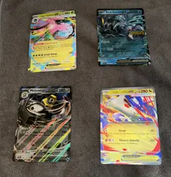 Pokemon Ex Jumbo Cards Lot Mega Venusaur Melmetal Mega Latias Black Kyurem NM - Image 1