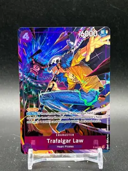 Trafalgar Law (Illustration Box Vol.6) P-093 One Piece Promotion Cards Foil - Image 1