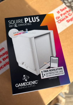Gamegenic Deck Box Squire PLUS XL Convertible. Holds 100+ cards - Image 1