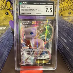 Pokemon Mew EX Super Premium Collection Black Star Promo Card XY126 - Image 1