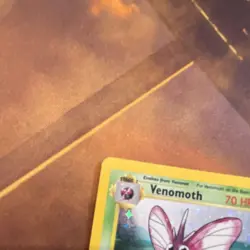 Pokemon TCG Venomoth Jungle Holo Rare Unlimited Card 13/64 70HP Stage 1 - Image 3