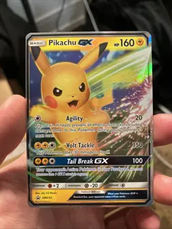 Pikachu GX - SM232 - Pokemon Promo Ultra Rare Card NM - Image 1